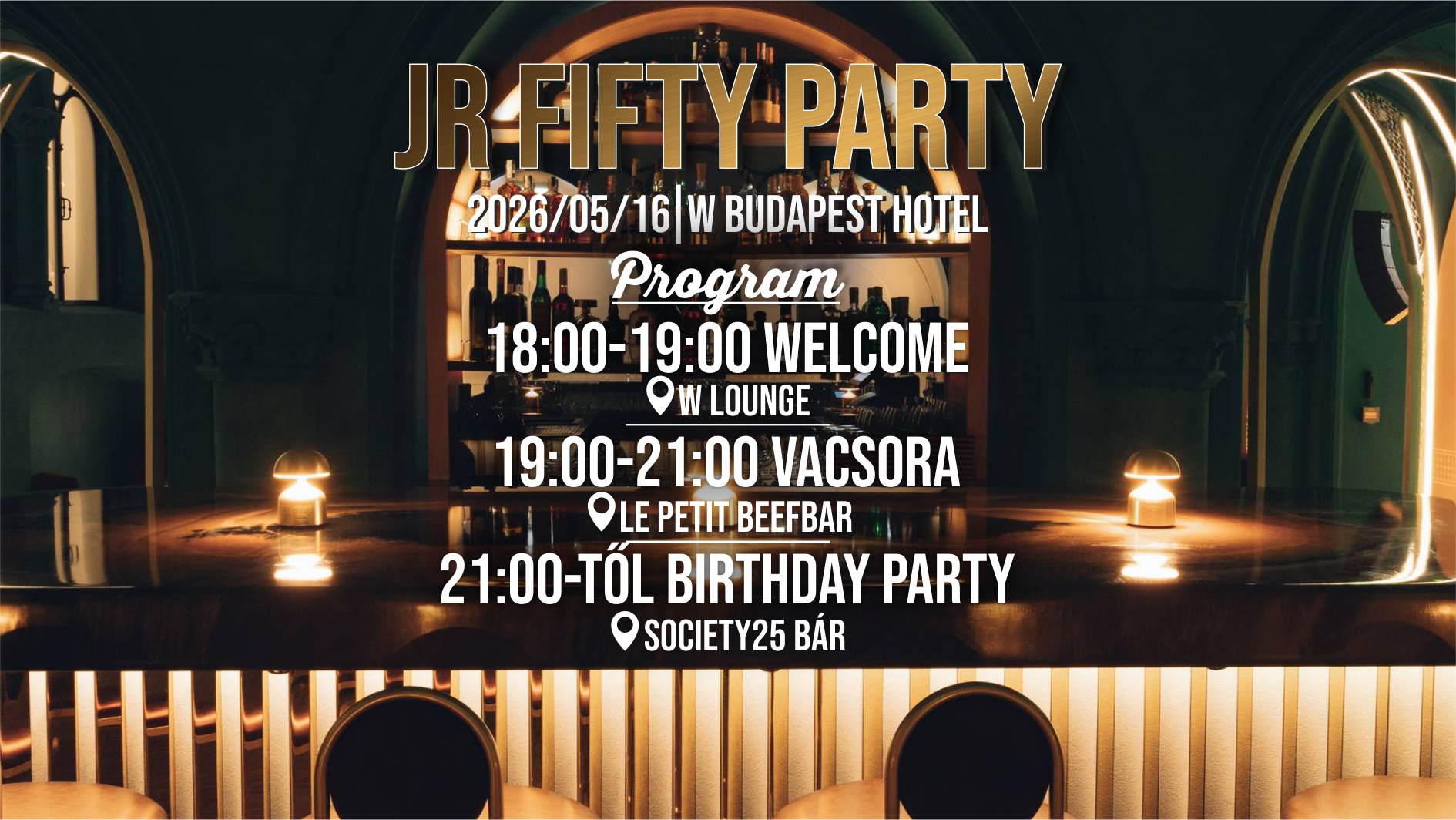 JR Fifty Party